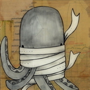 How to Gift Wrap an Octopus painting by Trish Grantham