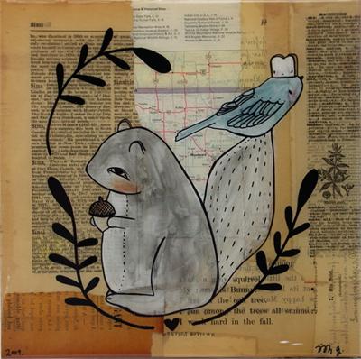 A Squirrel Named Bunny by Trish Grantham