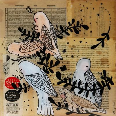 Starry Night painting by Trish Grantham