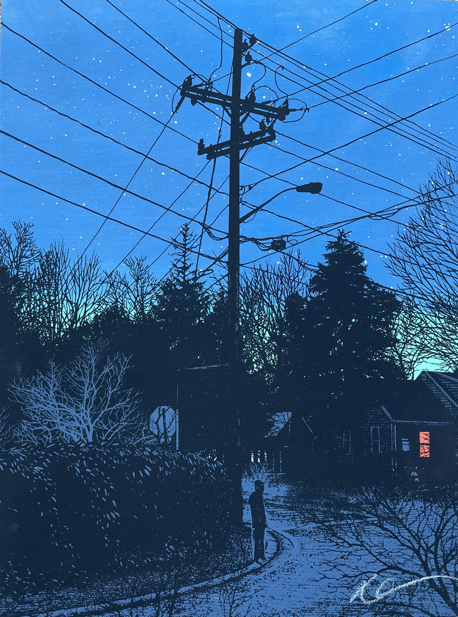 Breadcrumb Trail #002 - 41˚37’31” N 70˚23”12” W by Dan McCarthy