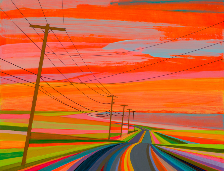 Sunset on Old Montauk Highway by Grant Haffner