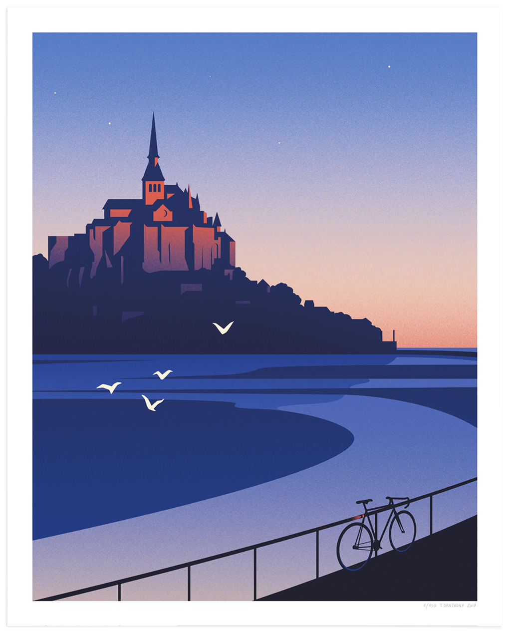 Mount Saint Michel by Thomas Danthony