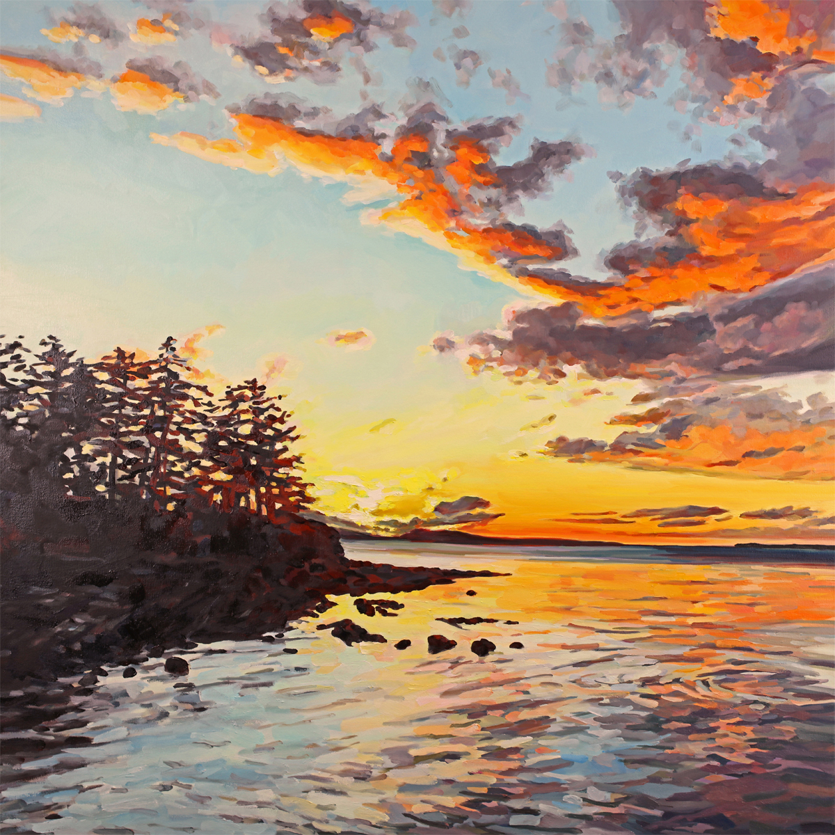 Island Light II by Kelly Johnston