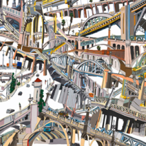 Los Angeles Bridges by Susan Logoreci