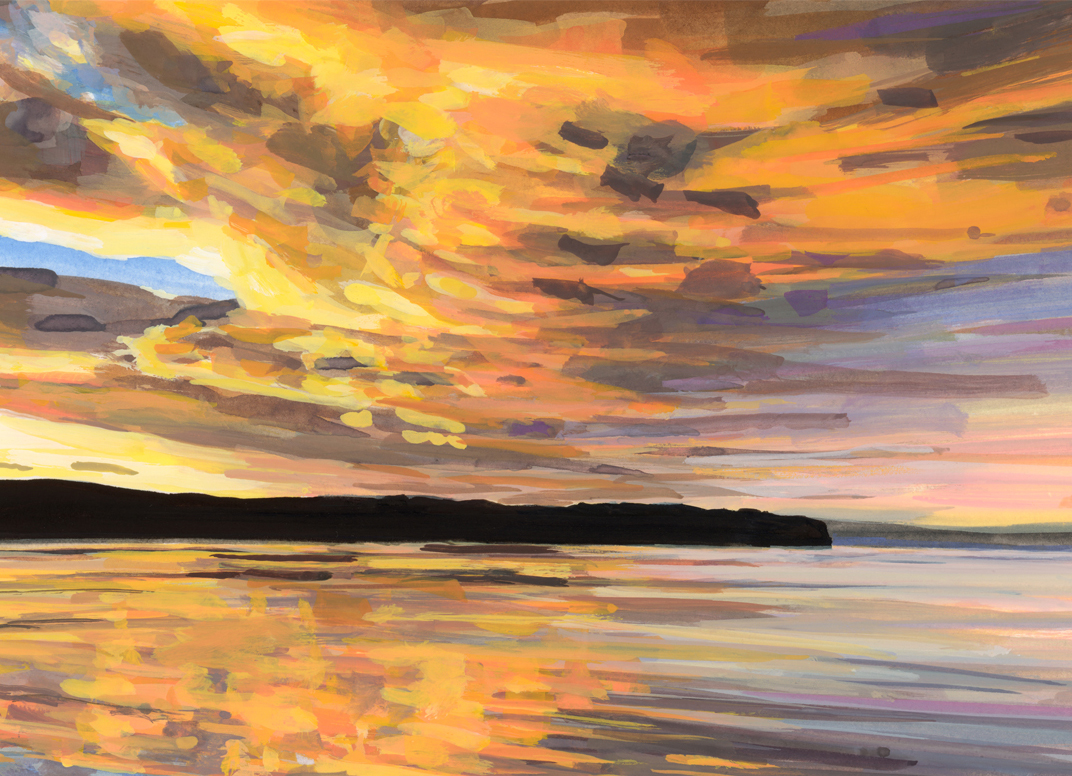 Apricot Glow by Kelly Johnston