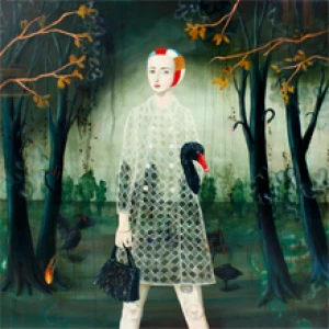 Black Swan (Large) by Anne Siems