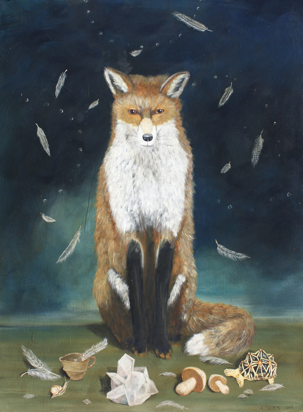 Cosmic Fox by Anne Siems