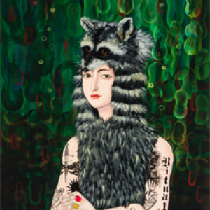 Racoon Ritual by Anne Siems