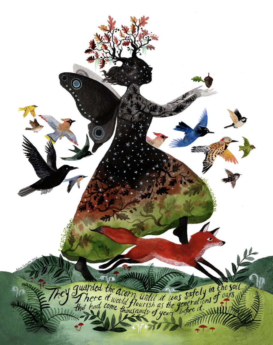 Oak Guardian by Diana Sudyka