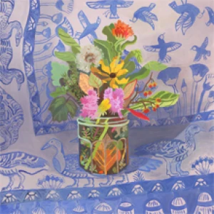 Bittersweet and Dandelion by Michelle Morin