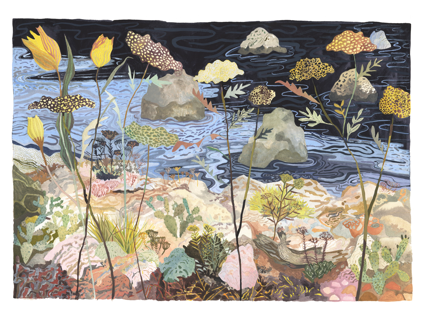 Coastal Tulips by Michelle Morin