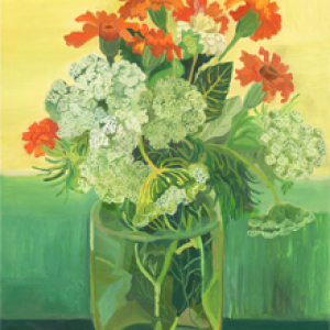 Queen Annes Lace and Marigolds by Michelle Morin