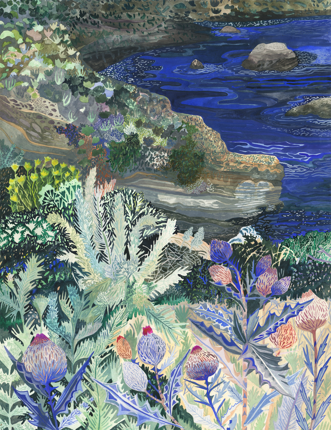 Thistle Bluff by Michelle Morin