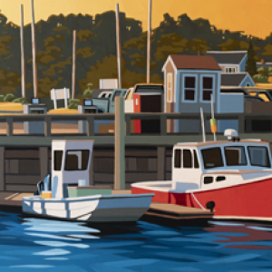 Wellfleet Harbor Gold by Chris Firger