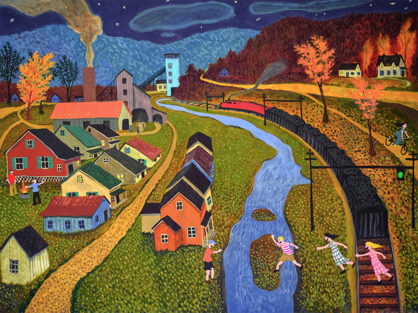 Night Train by Mike Ousley