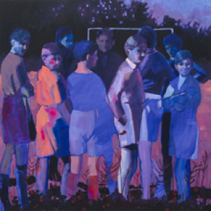 Boys in the Yard by Amy Dury