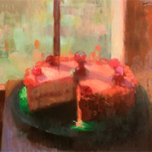 Sun Cake by Mia Bergeron