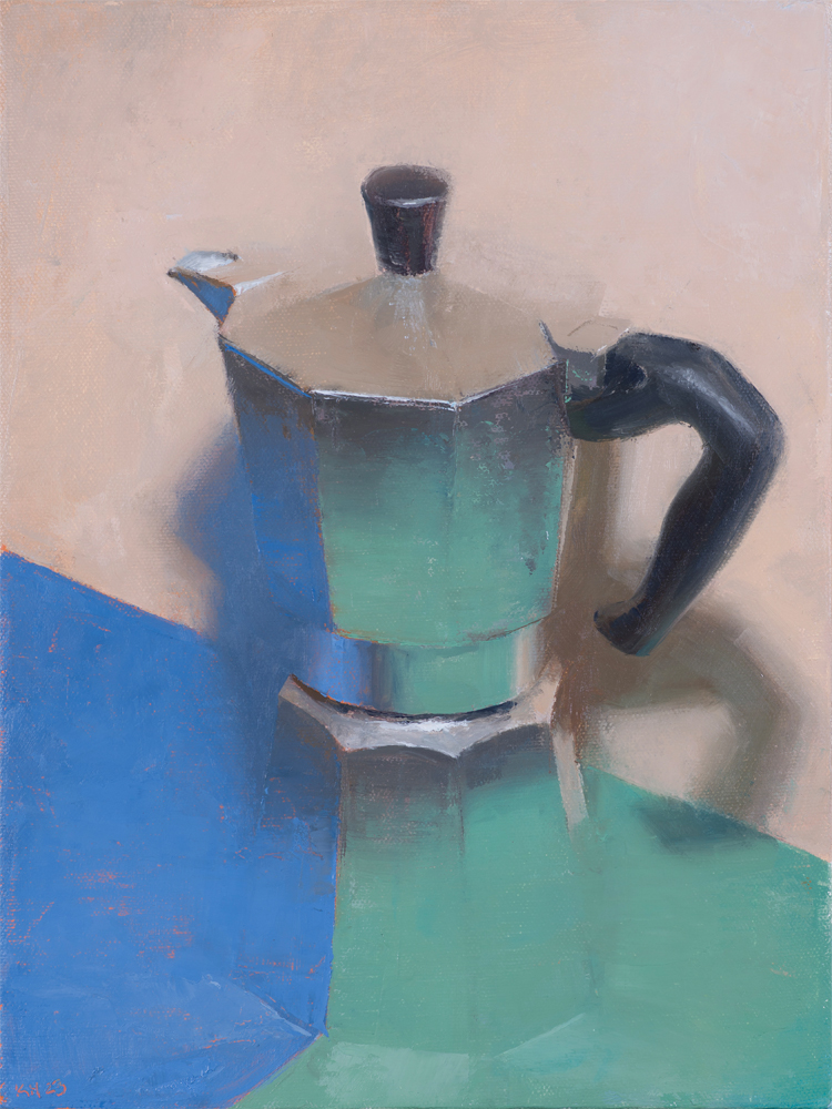 Moka with Green and Blue by Kenny Harris