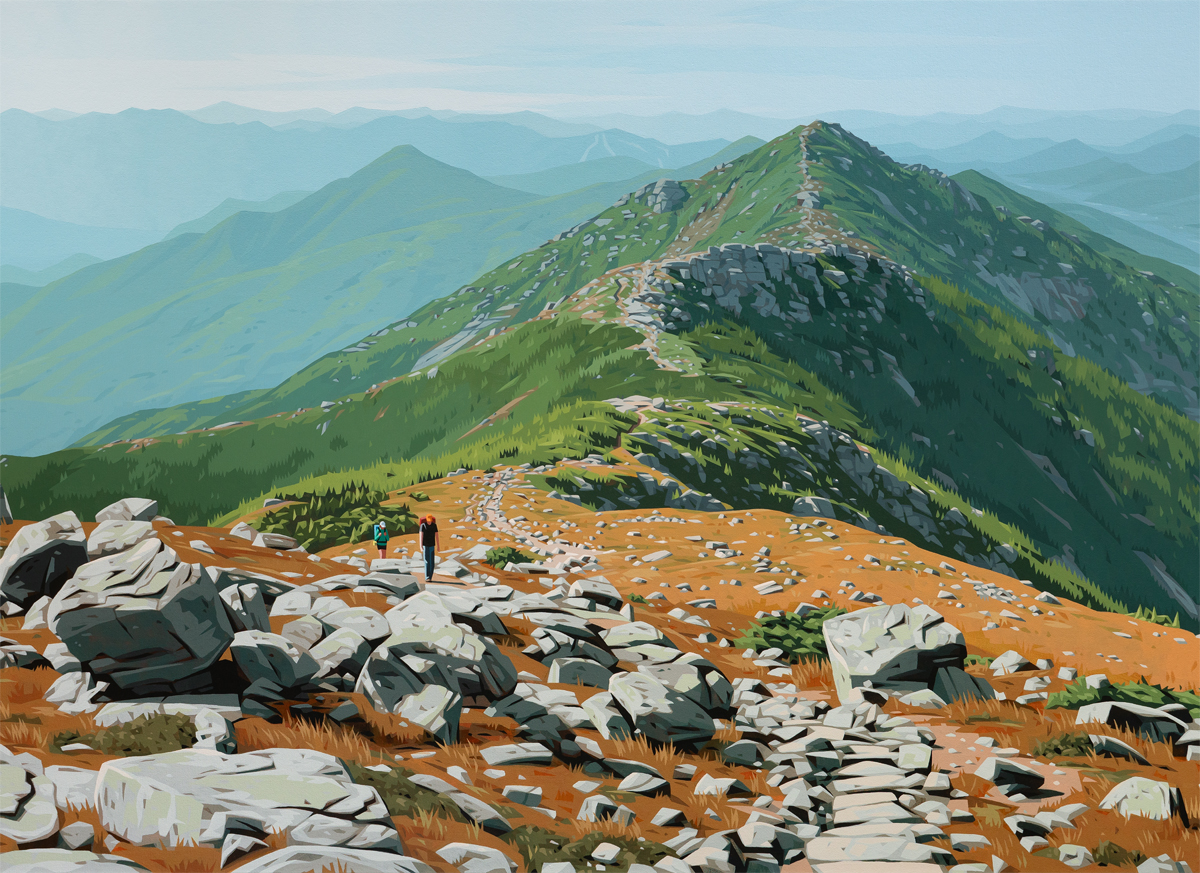 After Sunrise, Franconia Ridge by Chris Firger