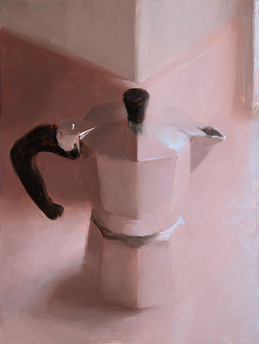 Moka on Pink Tile by Kenny Harris