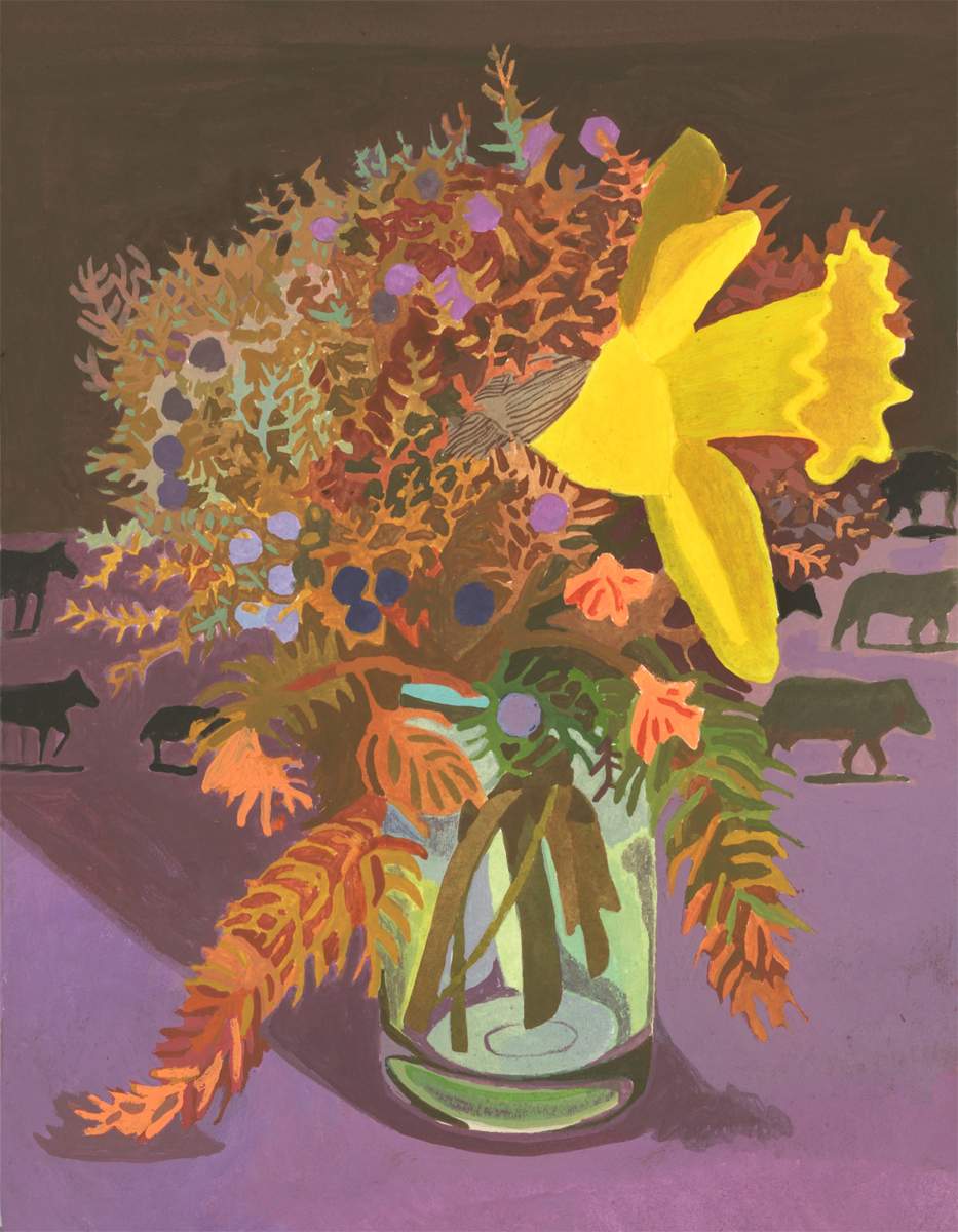 Juniper and Daffodil by Michelle Morin