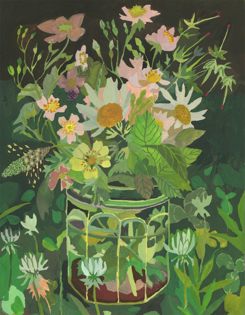 Wild Roses by Michelle Morin