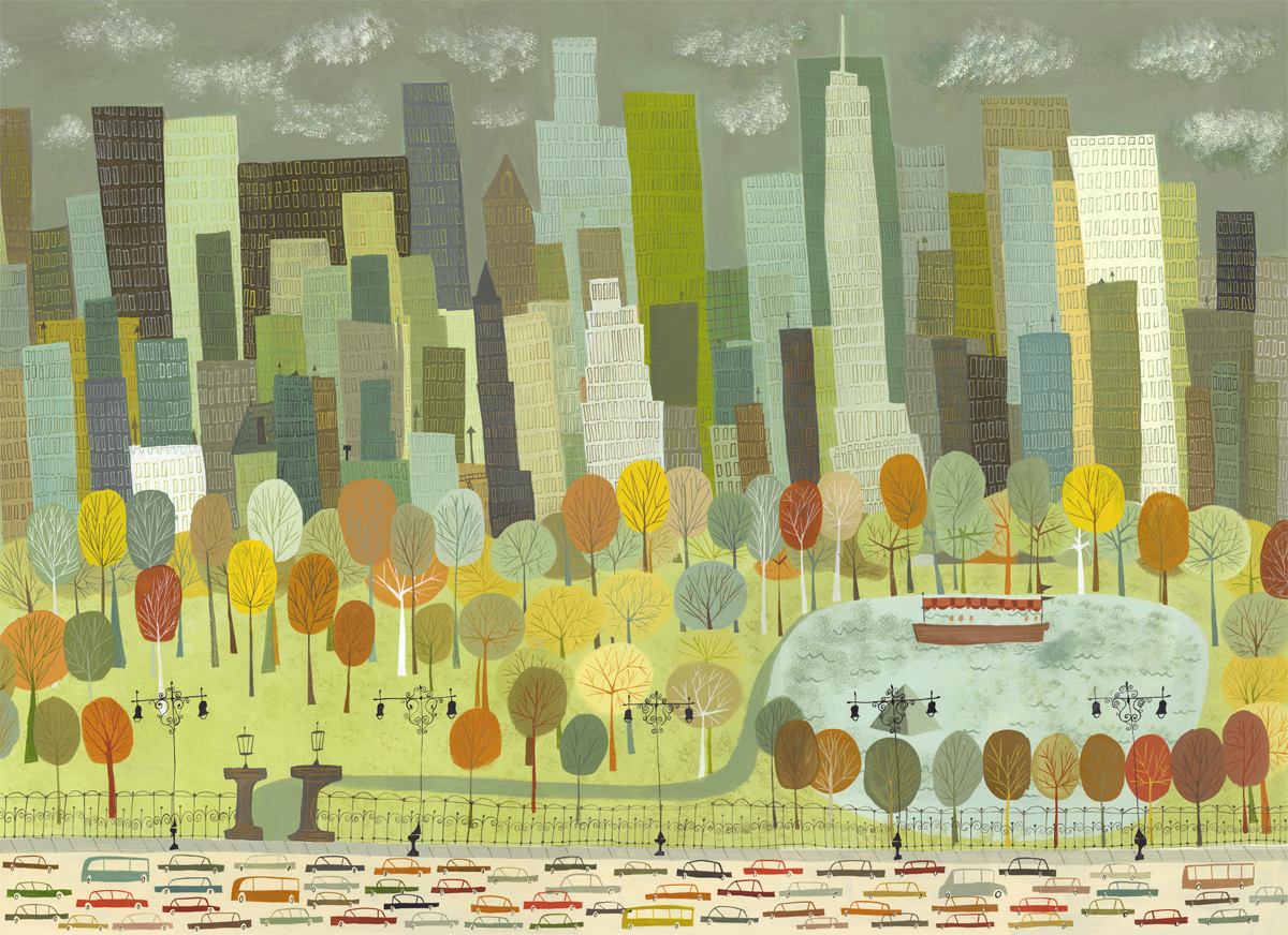 Central Park by Matte Stephens