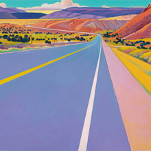 Road to Ghost Ranch by Susan Abbott