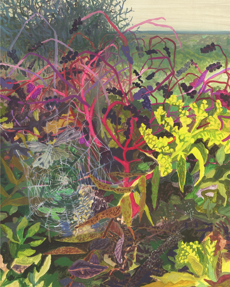 Pokeweed by Michelle Morin