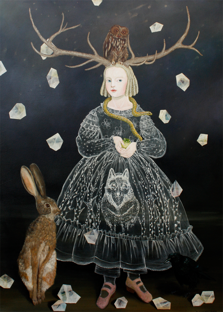 Eve Dreams of Wolf by Anne Siems